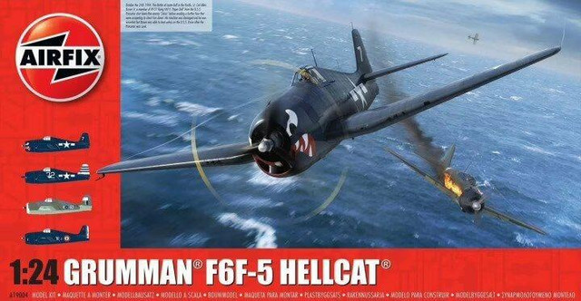 Airfix 1/24 F6F-5 Hellcat 19004