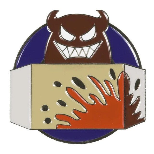 Foam Brain Games Class Pin Dungeon Master