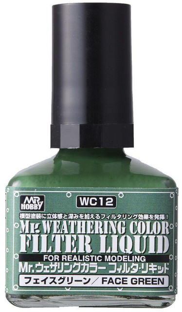 Gunze Sangyo Mr. Weathering Color Filter Green 40ml WC12 Gunze Sangyo Mr. Weathering Color Filter Green 40ml WC12