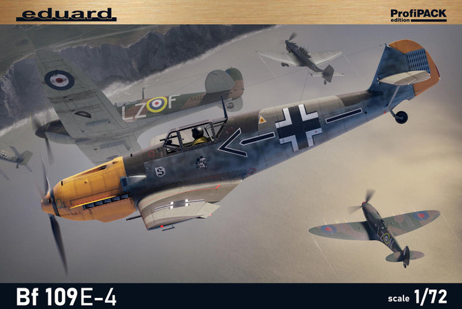 Eduard 1/72 Bf109E-4 ProfiPack 7033