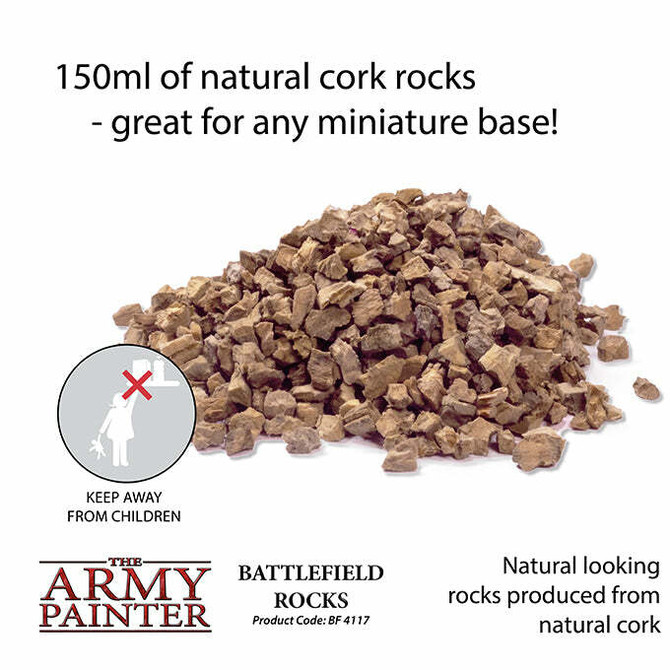 Army Painter Hobby Basing Battlefield Rocks at LionHeart Hobby