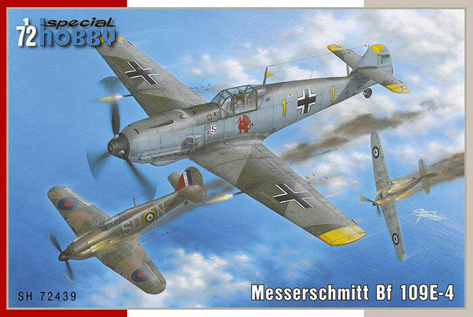 Special Hobby 1/72 Bf109E-4 72439