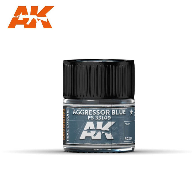 AK Interactive Real Colors: Aggressor Blue FS 35109 - 10ml RC234