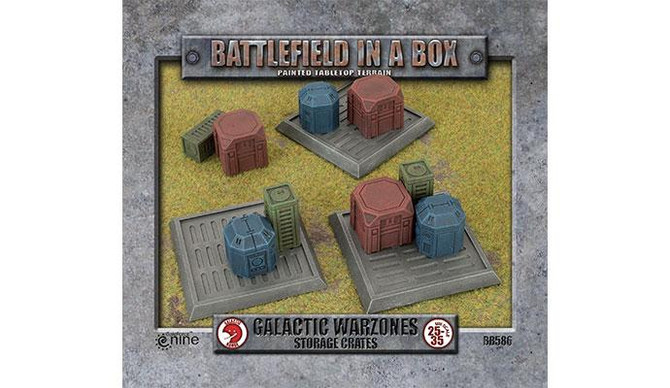 Gale Force Nine Galactic Warzones: Storage Crates (x10)