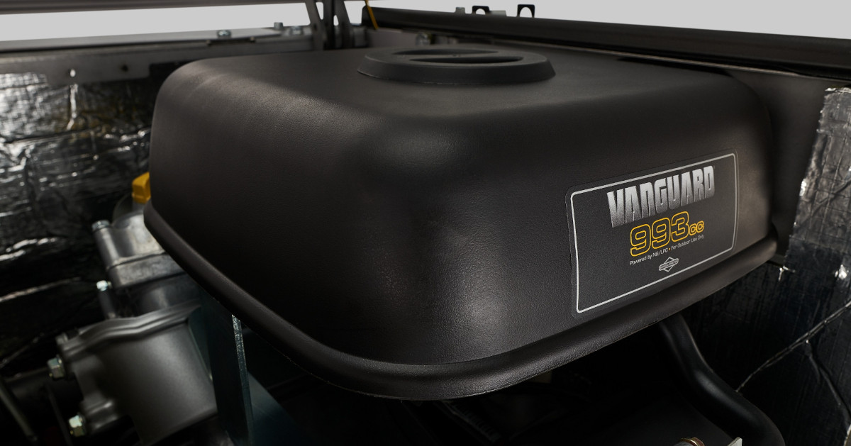 The Briggs and Stratton V-Twin Engine Known World Wide for Reliable and Durable Service