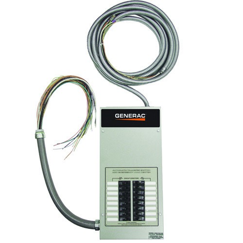 Generac 100-Amp 16-Circuit Pre-Wired Load Center ATS