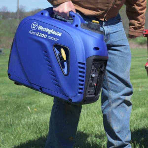 Westinghouse iGen200 Portable Inverter Generator 43 Pounds Easy to Carry