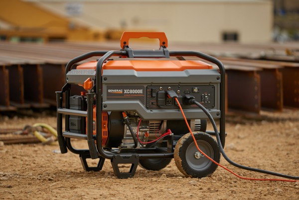 Generac XC8000E Portable Generator with Electric Start