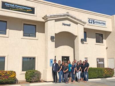 Norwall PowerSystems Staff Company Outside Lake Havasau Headquarters