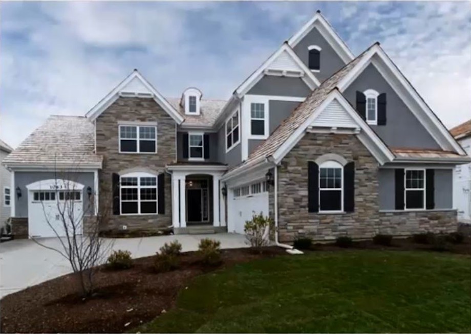 A large home with a Generac 24kW Generator