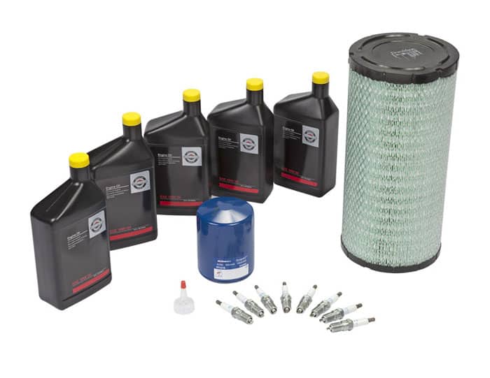 Maintenance Supplies - Oil, oil filter, spark plugs, air filger.