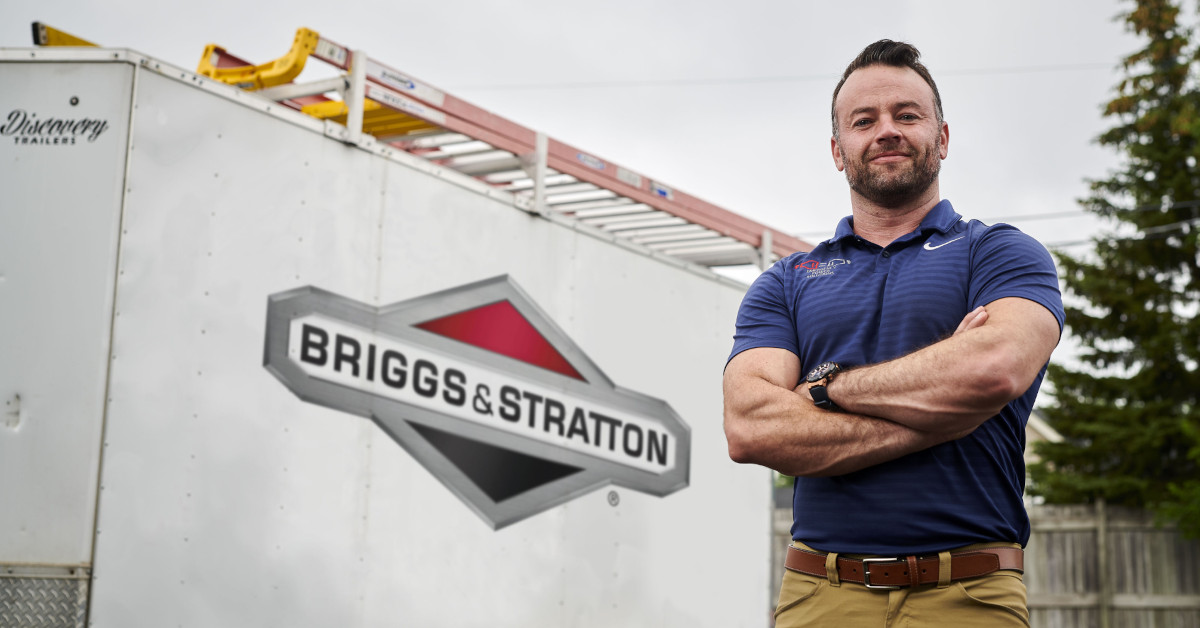 Local Briggs and Stratton Authorized Dealer with Truck and Trailer