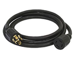 Generac 6328 25-Foot 125/250 Volt 30-Amp Generator Cord with NEMA 1430L Plug and Outlet