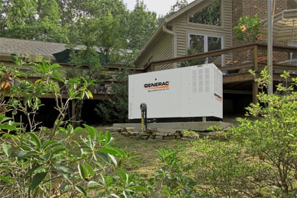 Liquid Cooled Whole House Natural Gas Generator