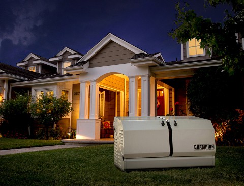 Champion 12.5-Kilowatt Home Standby Generator for Essential Power Champion 8.5-14kw Home Standby Generator