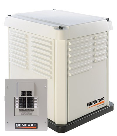 Model#5837-Generac 7kW CorePower System,50amp Transfer Switch
