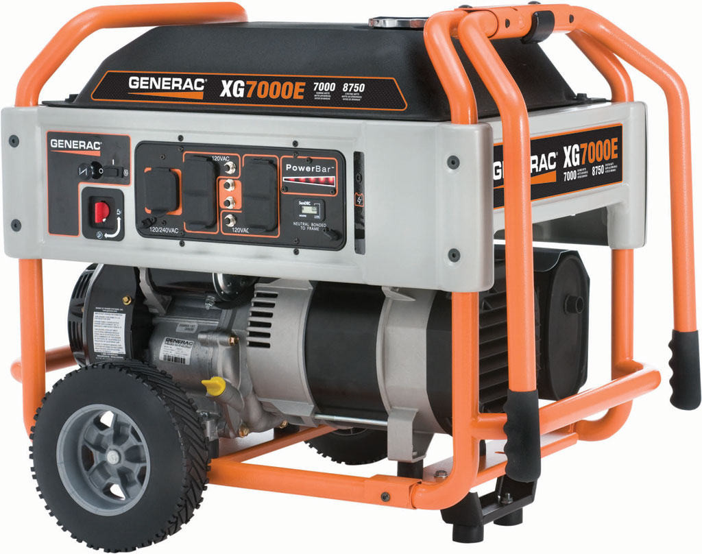 Generac Portable XG Series XG7000E Electric Start at Norwall.com