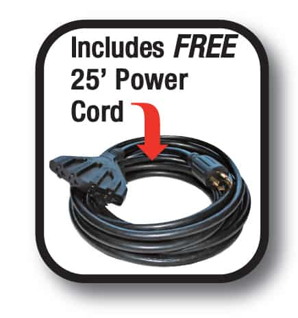 Westinghouse 6000 Watt Generator 25ft Power Cord Norwall