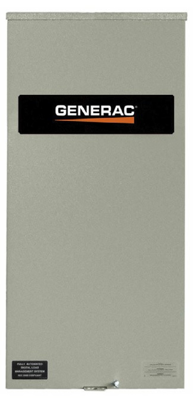 Generac 400 Amp Service Rated Automatic Transfer Switch Single Phase Nema  3R