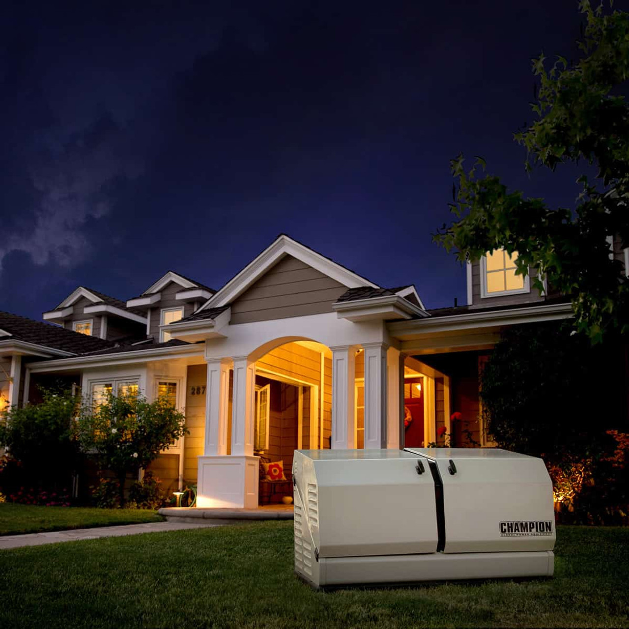 Champion 8.5kW Backup Generator + 8-Circuit ATS—Norwall