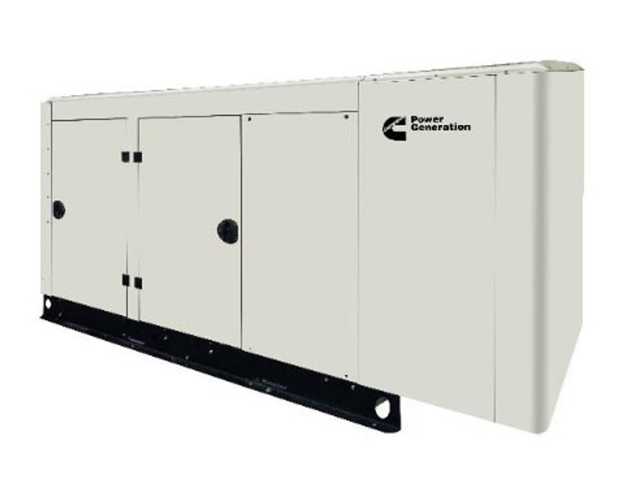 60kW Cummins Quiet Connect with Sound Level II Upgrade Kit installed