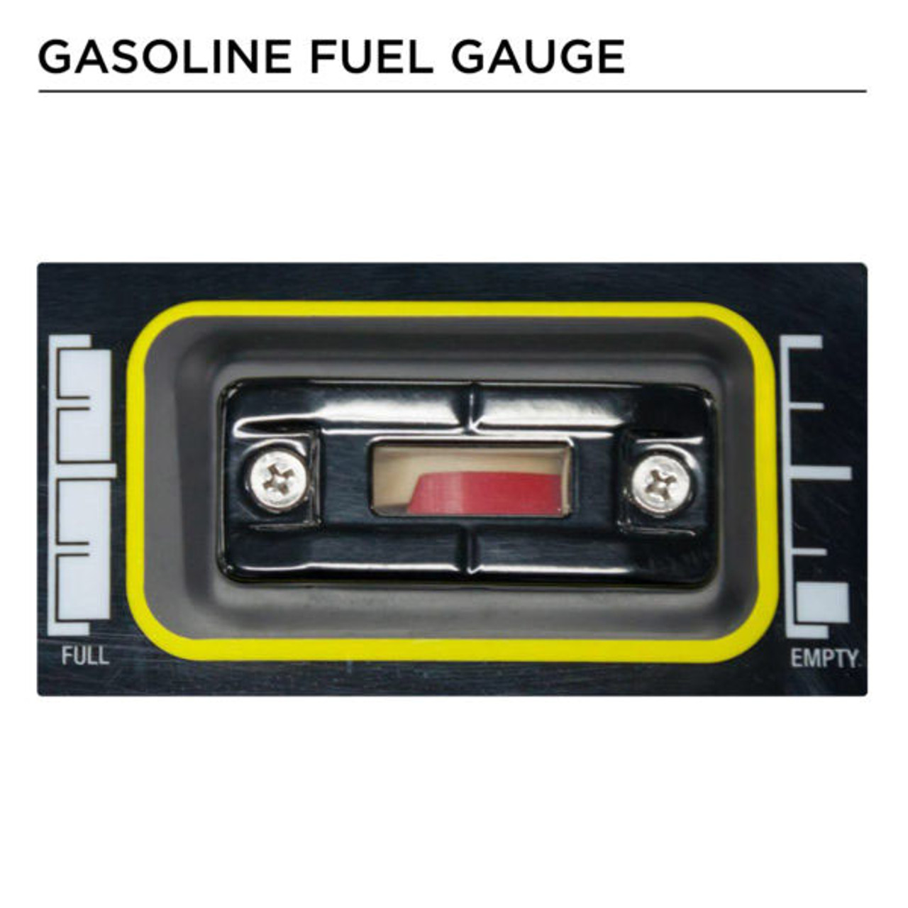 Built-In Fuel Gauge