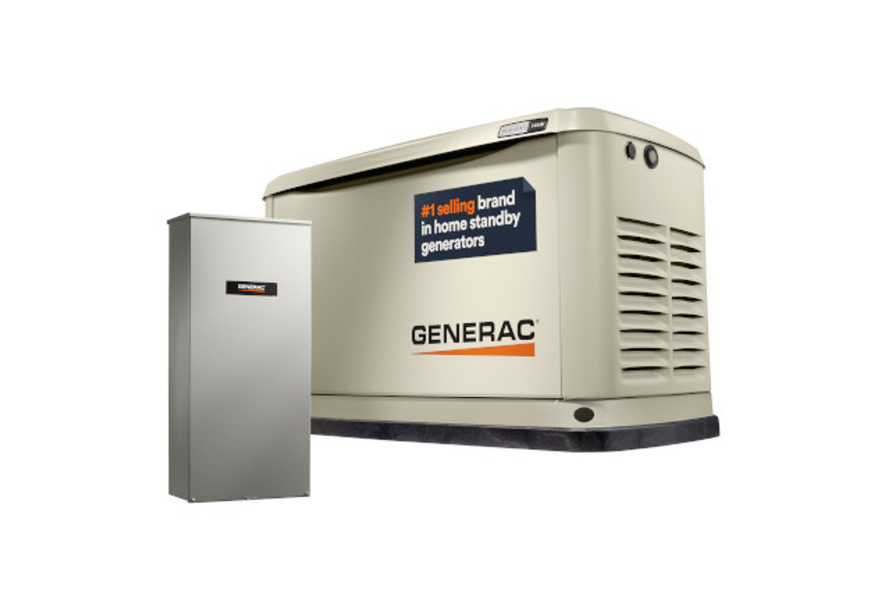 Generac Guardian 14kW Home Generator + 200A ATS