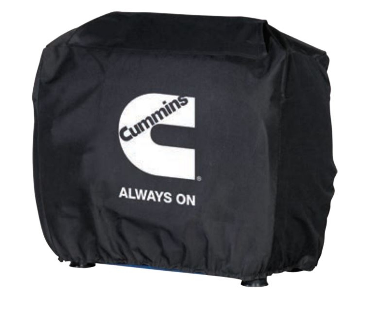 Cummins Onan P2500i Portable Inverter Generator Cover with Waterproof Nylon-Polyester Fabric and Drawstring Hem