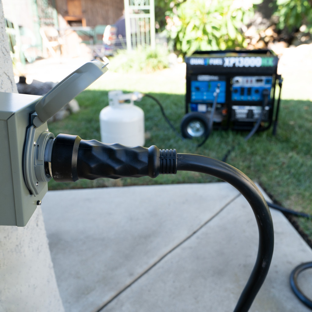 DuroMax 50 Amp Generator Cord (15 Foot) | Norwall