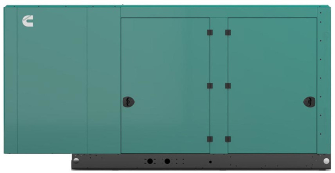 Cummins 150kW Generator RS150 Quiet Connect Series. 120/208-Volts 3 Phase. NG/LP Operation. Sound Level 1 Option.