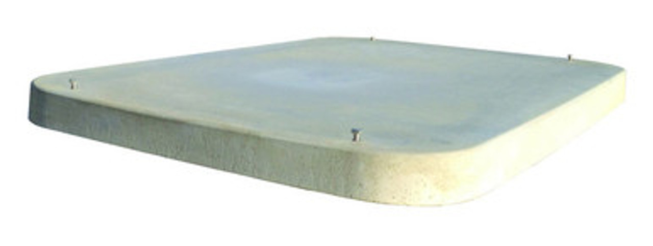 Briggs and Stratton PowerSlab Concrete Generator Pad for 17 to 22kW Standby Generators. Includes pre-drilled mounting holes and zinc-alloy inserts.