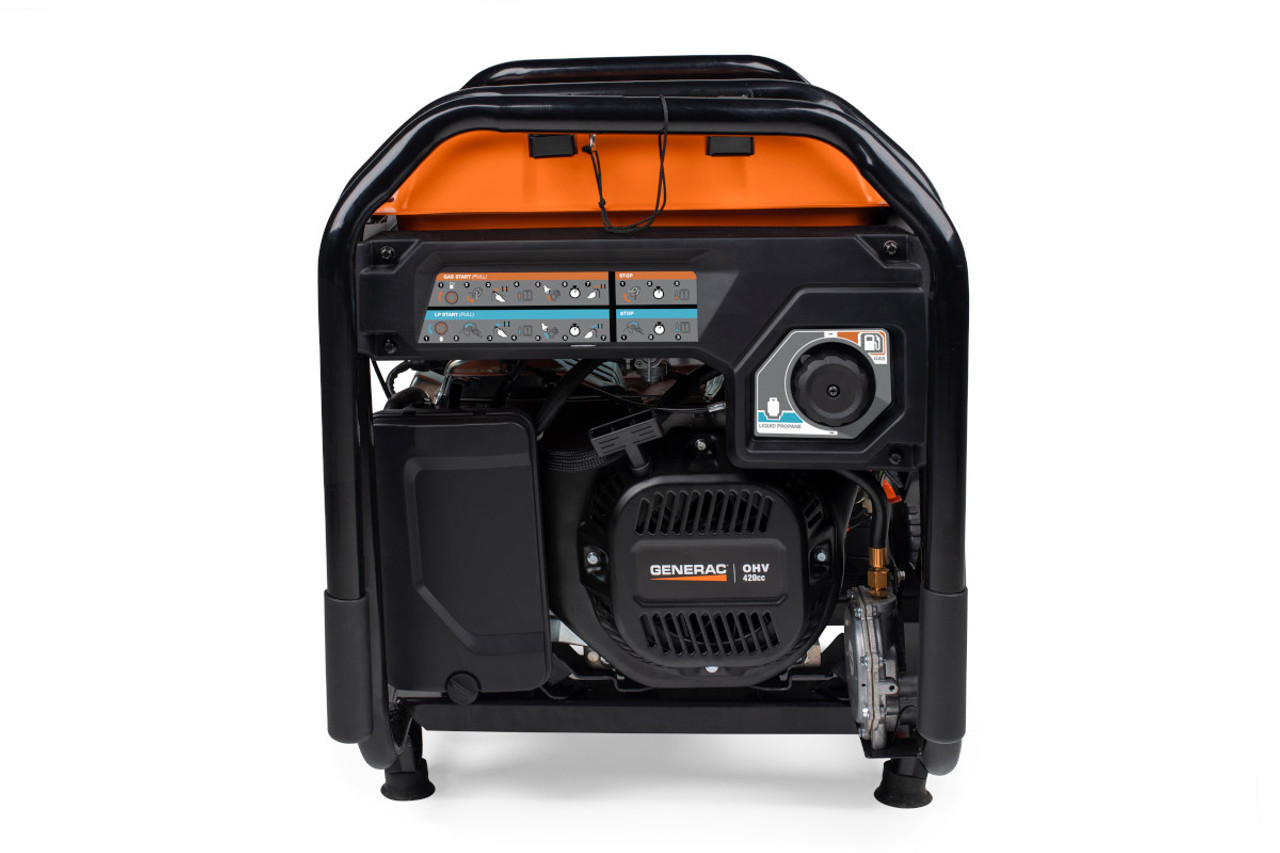 Generac 7500 Watt Generator Dual Fuel CO Sense Norwall