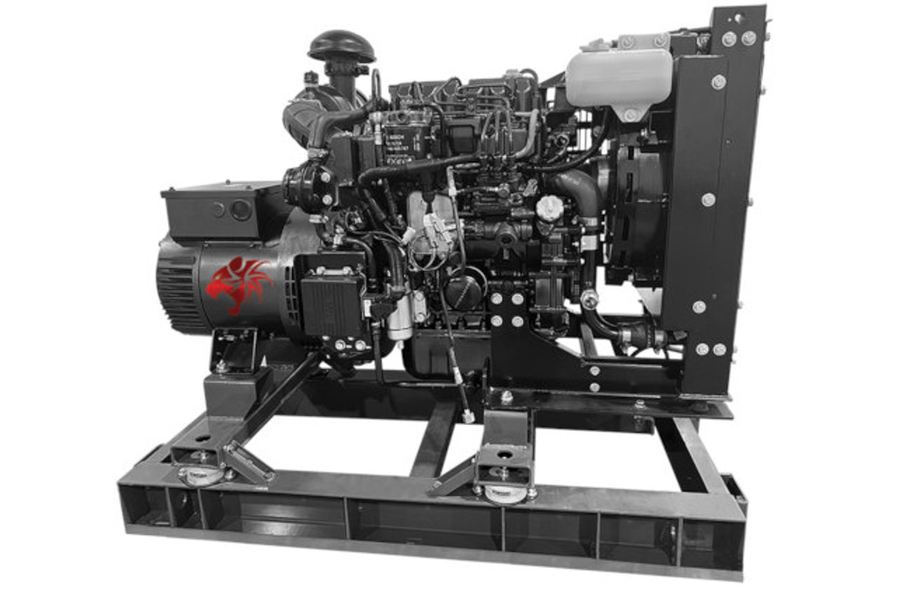 Wildcat Frontier 15kW Diesel Generator Open Skid Design for Prime or Continuous Power Applications