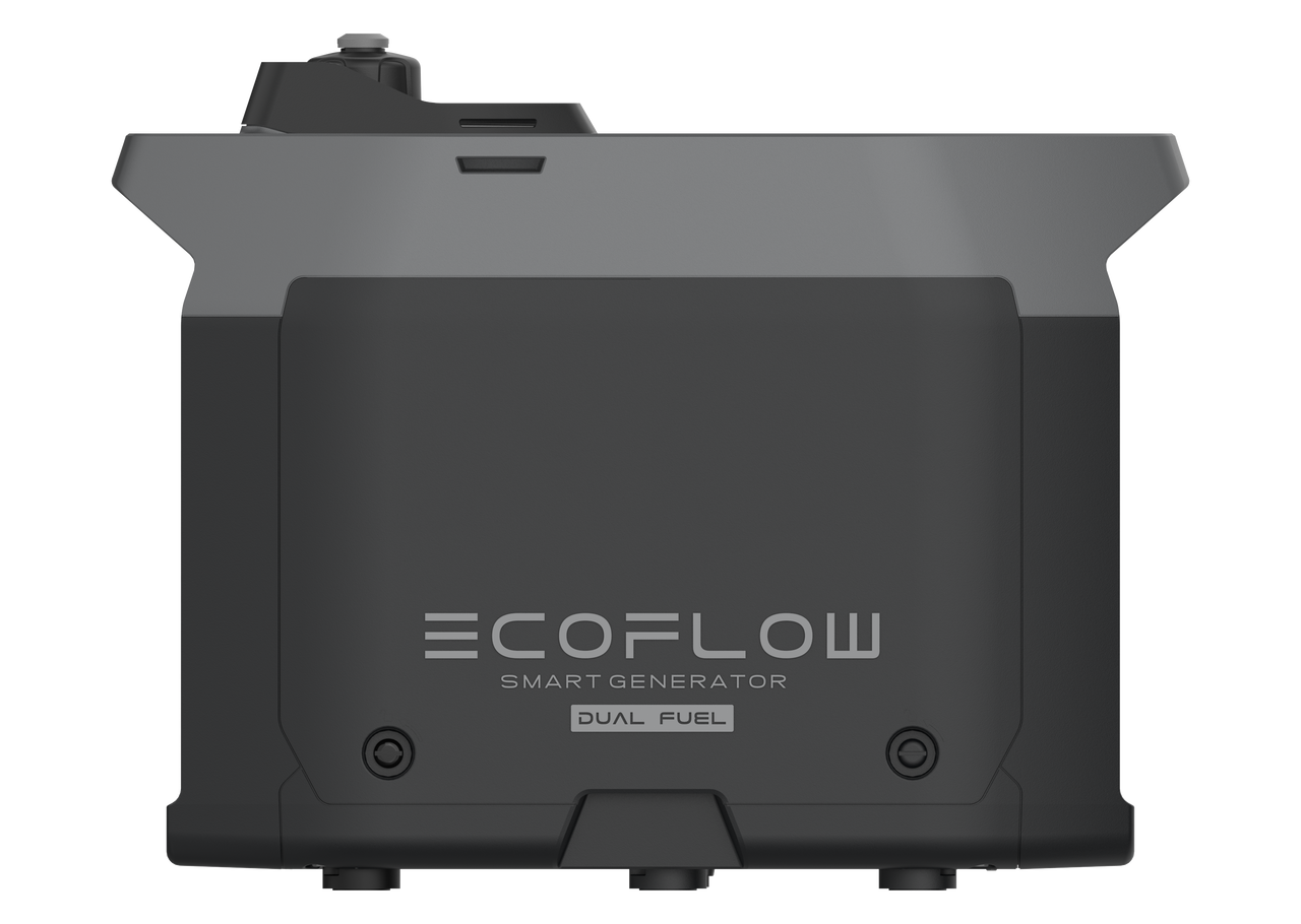 Right Side View of EcoFlow Generator Removable Maintenance Panel