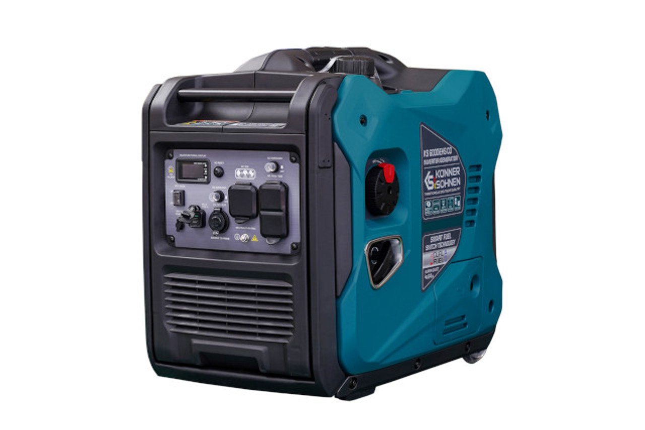 Könner & Söhnen Electric Start 5000 Watt Dual Fuel Inverter Generator