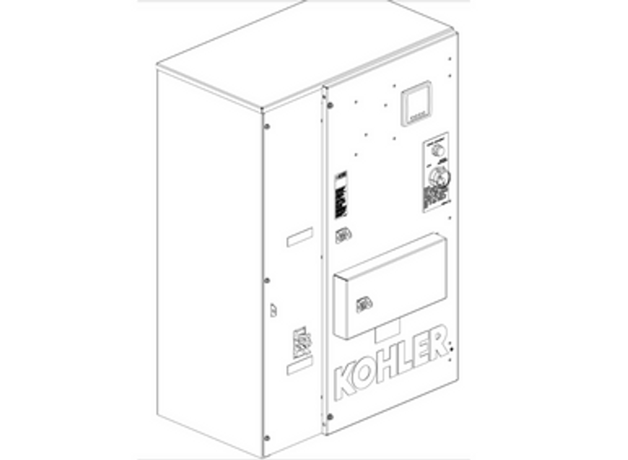Kohler 400 Amp 120/208 Volt 3-Phase Transfer Switch with Decision-Maker MPAC 1500 Controller
