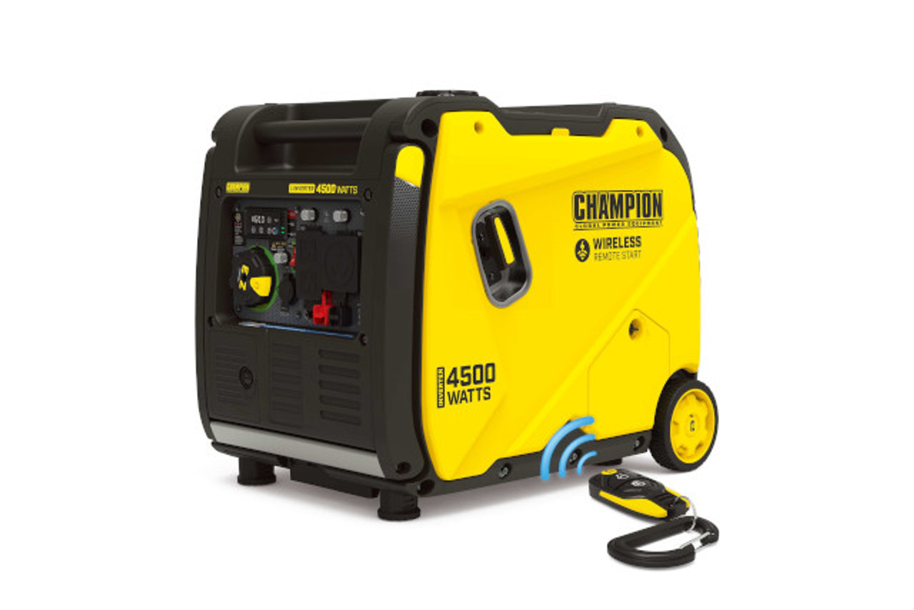 Champion Inverter Generator 4500 Watt Remote Start