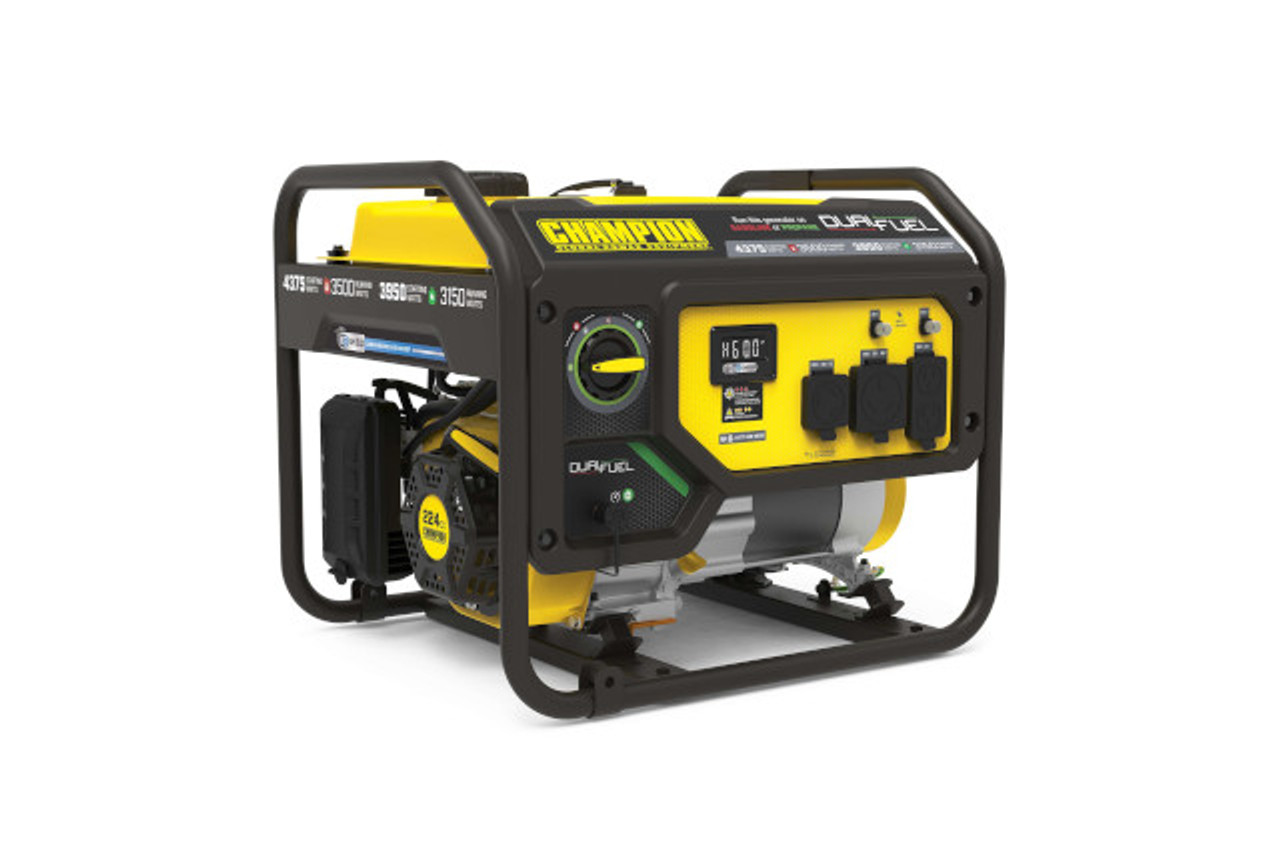 Dual Fuel Champion 4375 Generator