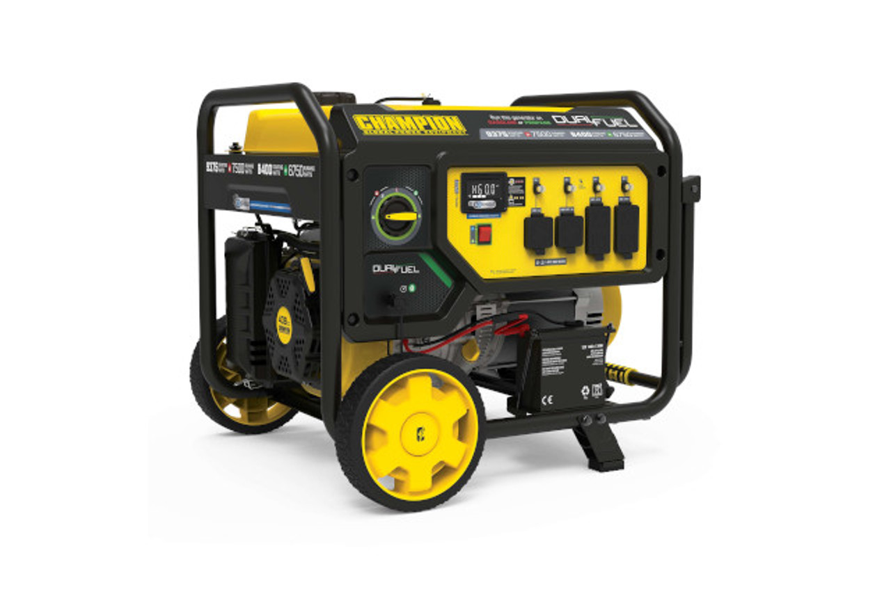 Dual Fuel Champion 7500 Generator