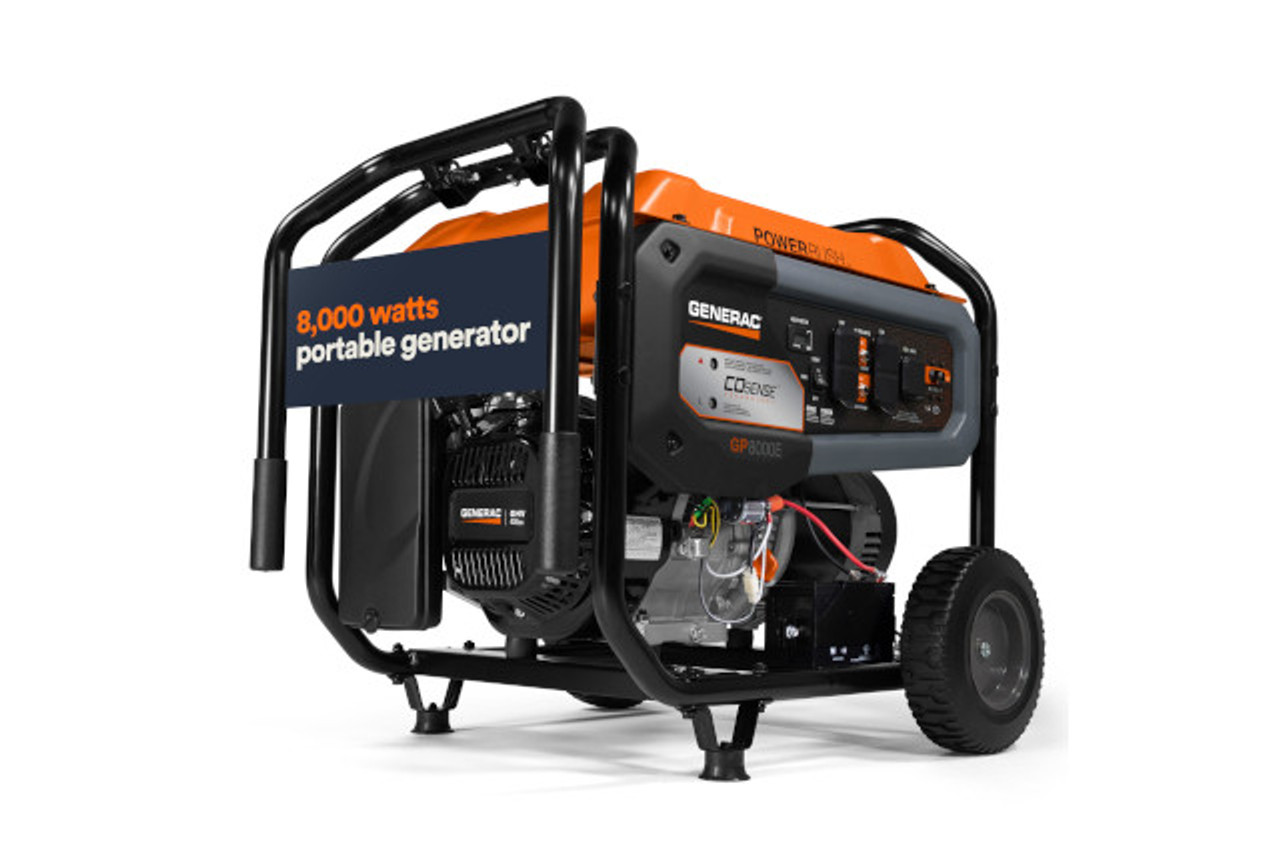 Generac 3600 Watt Generator GP3600 with COSense