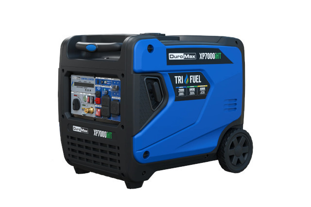 DuroMax 7000 Watt Inverter Generator Tri Fuel CO Alert