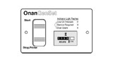 Cummins Onan Remote Start Stop with Analog Hour Meter QG Gas or LP Models | 300-5332