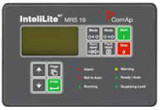 The InteliLite MRS 19 Controller at the heart of the Briggs & Stratton 62kW 3 Phase Generator with display, buttons, and LEDs.