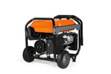 Generac Generator 8000 Watts with OHV engine, splash lubrication, and low-oil shutdown.