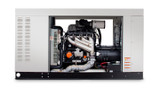 48kW Generac Standby Generator 3-Phase 1277/480-Volt Protector Series  RG04856KNAC Natural Gas or LP Gas Propane Rear Inside View