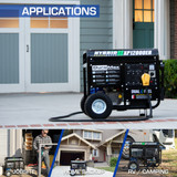Duromax 12000 Watt Dual Fuel Generator is great for Home Backup, Power on the Job, RVing and Recreation