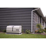 A Champion Standby Generator Installed on a Concrete Pad for Generator 100616
