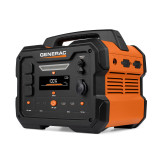 Generac GB1000 Portable Power Station with 4.7-inch Multi-Color Display, (3) 120-Volt Outlets, (2) USB-A, (2) USB-C, 12-Volt Outlet, Parallel Capability, Fast Solar Charging Capability | 8025