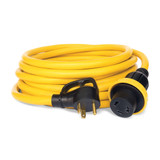 Champion 30 Amp RV Cord with L5-30R and TT-30P Connectors + Temperature Resistant Flexible Sheath