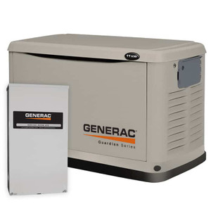 Norwall—Generac Guardian 6438—11kW Home Standby Generator & 200A